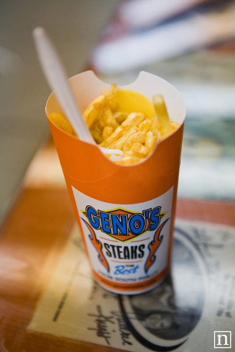 Geno's Cheese Fries | Philadelphia Photographer