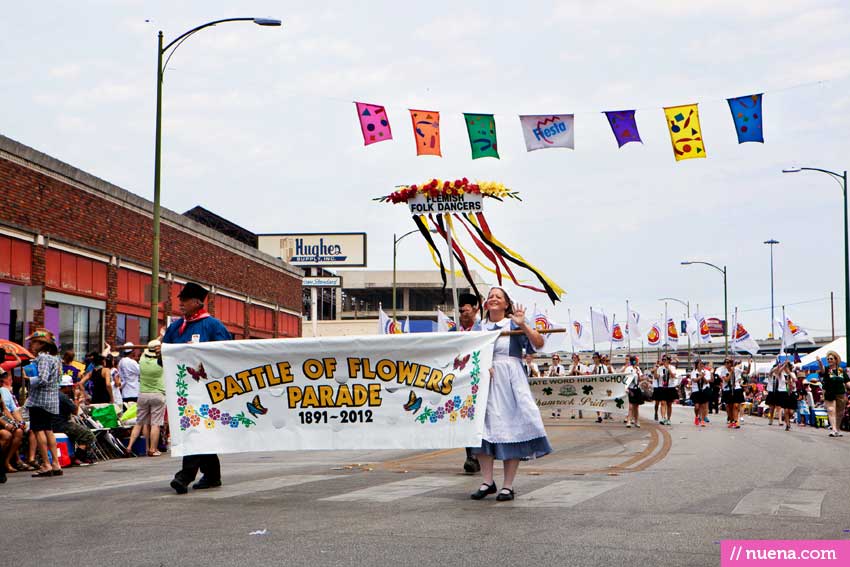 Battle of Flowers Fiesta Parade San Antonio | Nuena Photography